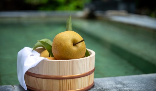 Pear bath
