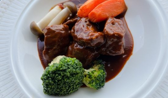 [Spring / Beef Tan] Plan with thick cut beef tongue stew <with dinner breakfast>