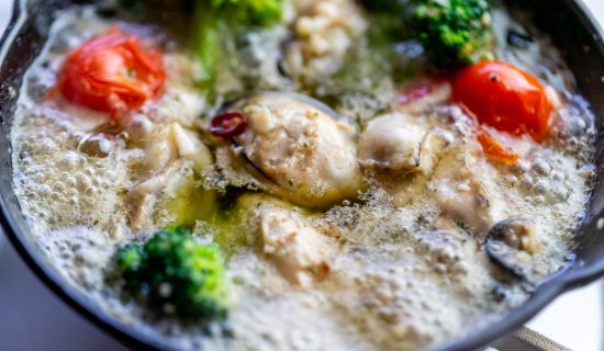 【봄/굴】 농후한 맛을 만끽·미나미산리쿠산 굴의 오리조 포함 플랜<저녁 아침 식사 포함>